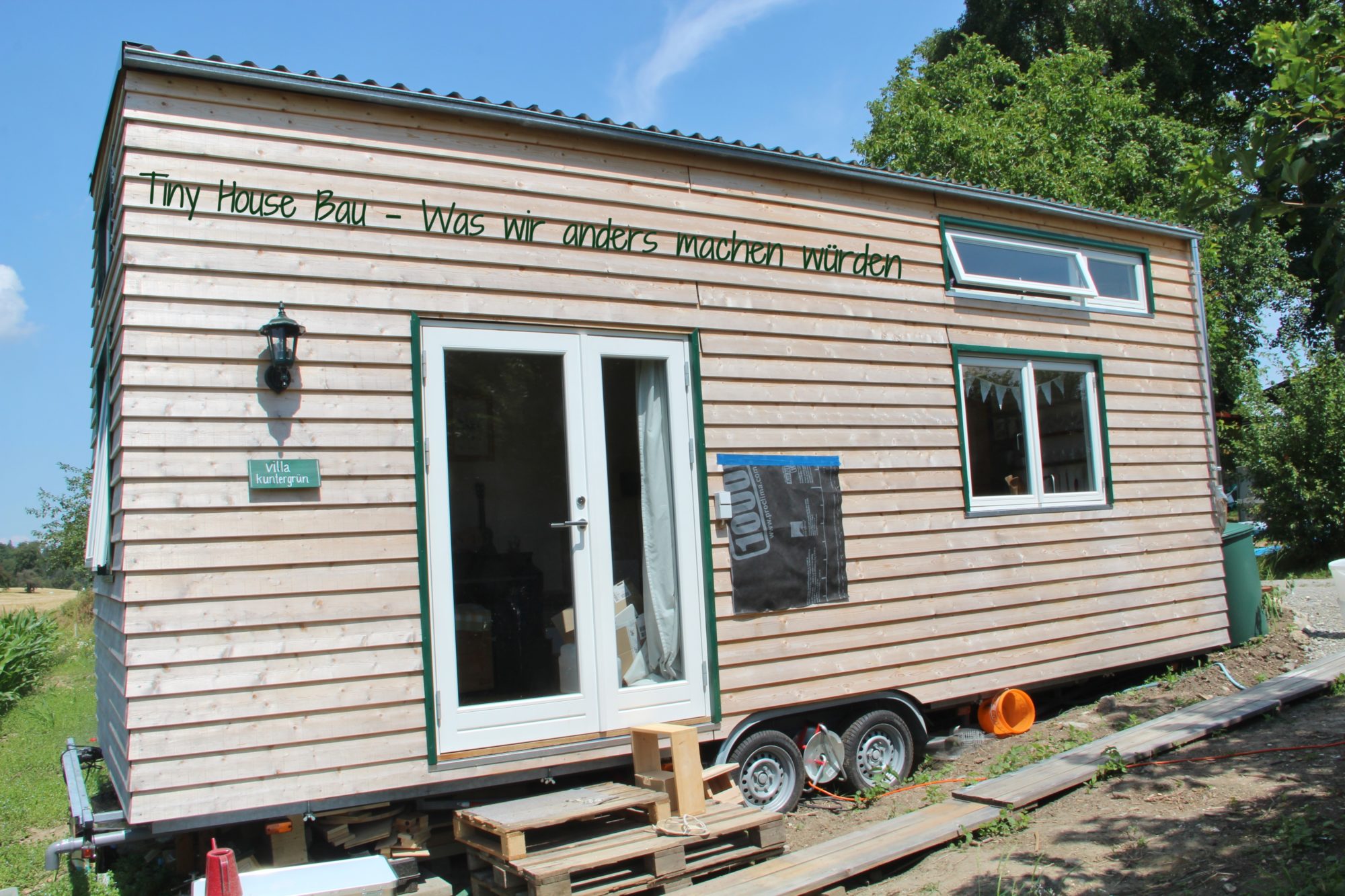 Tiny House Bau