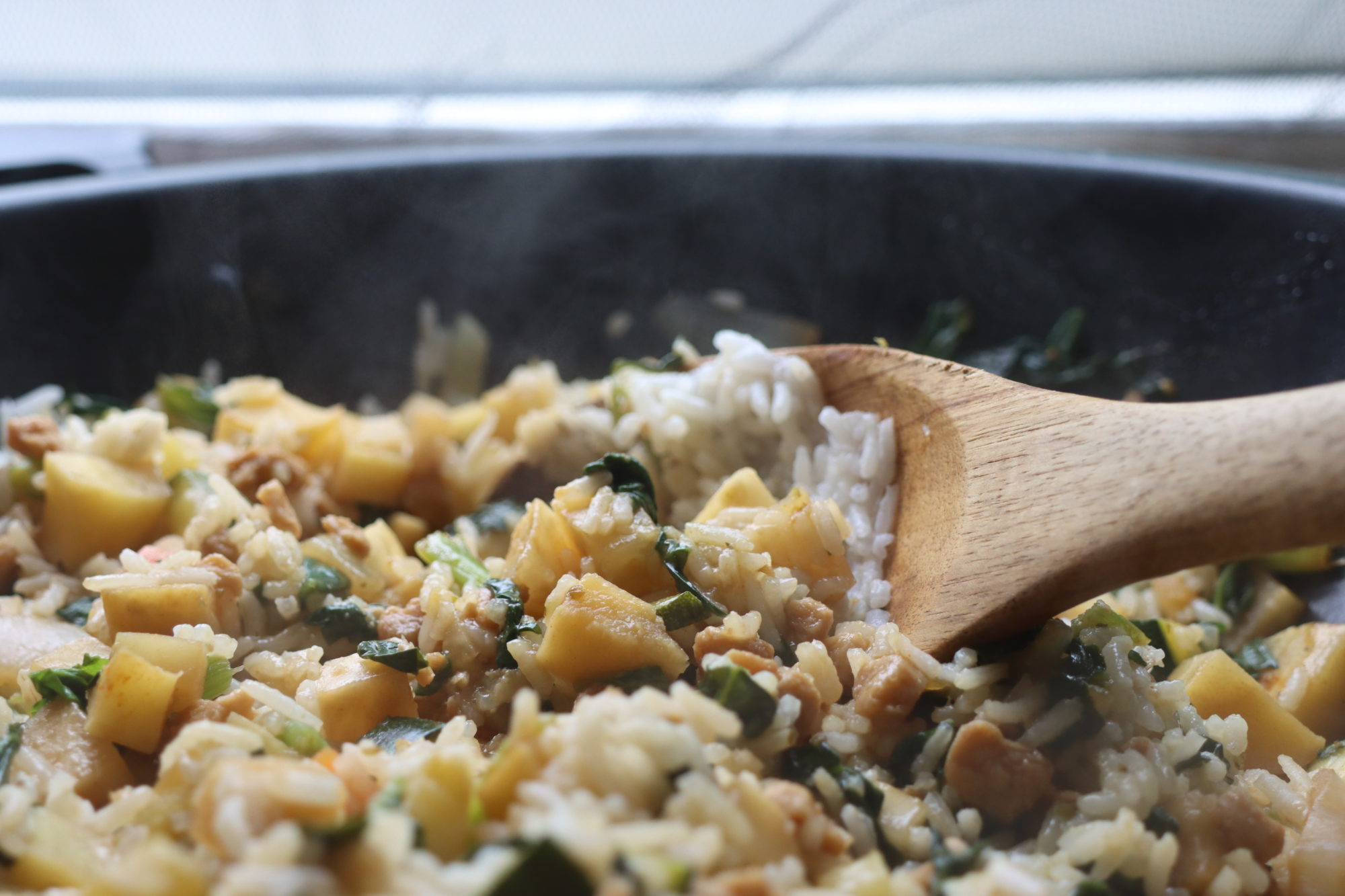 Veganes Pilaw vegan, Reis, Pilaw, orientalisch, gesund