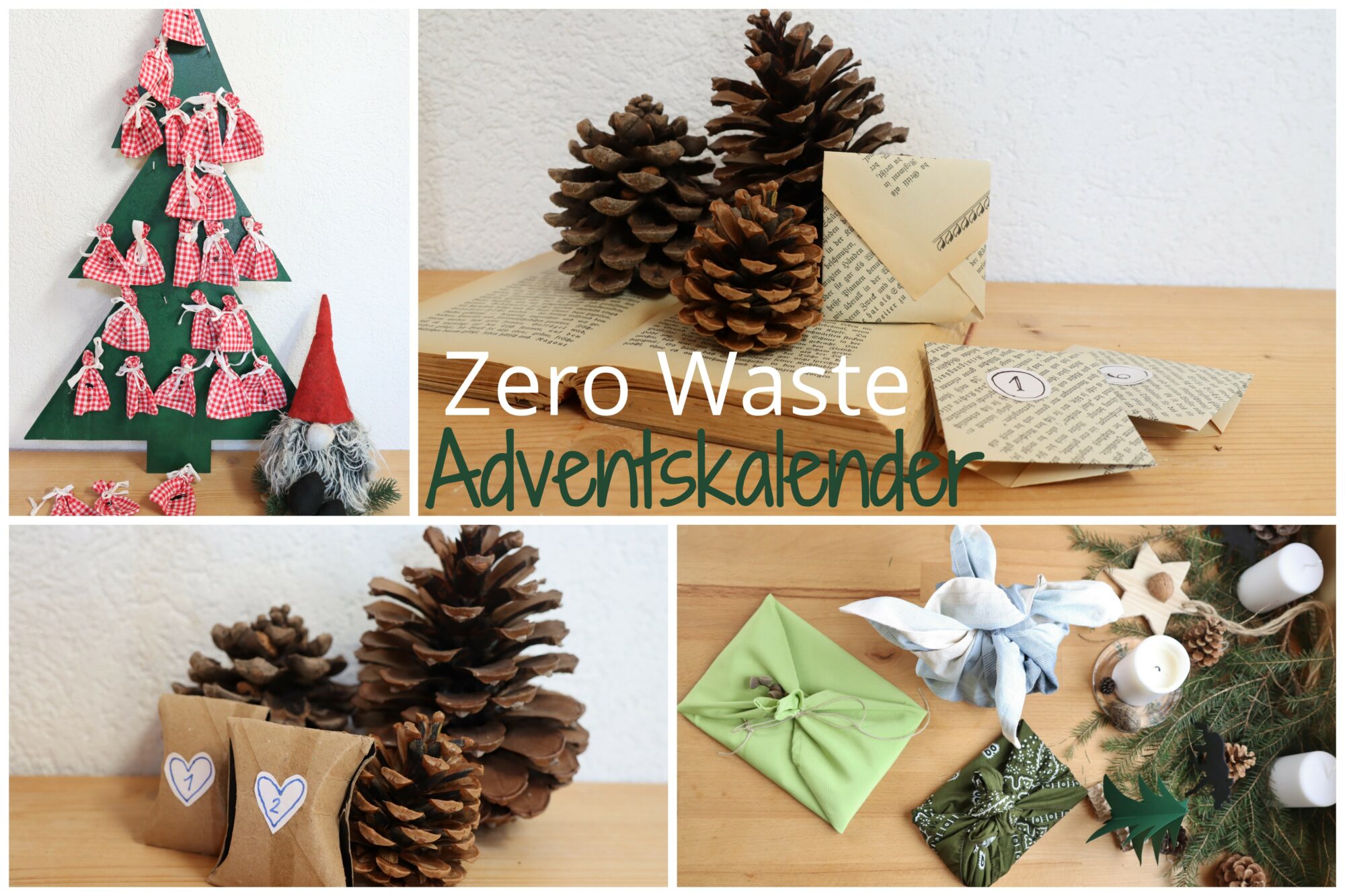 zero waste adventskalender Zero Waste DIY Adventskalender